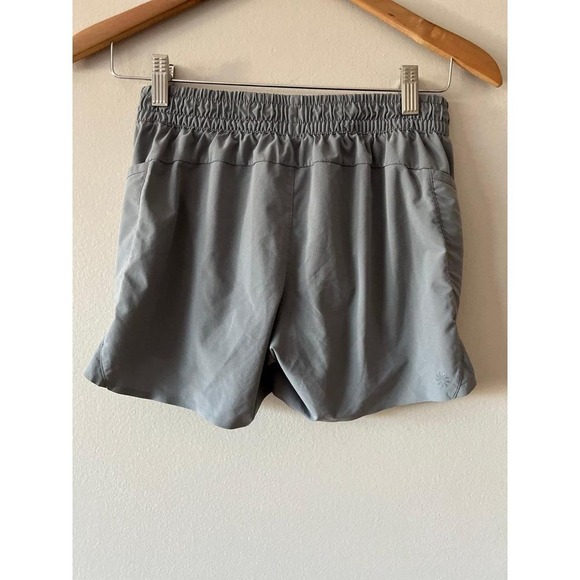 Athleta Girl Gray Shorts Size XL/14 - Picture 2 of 5